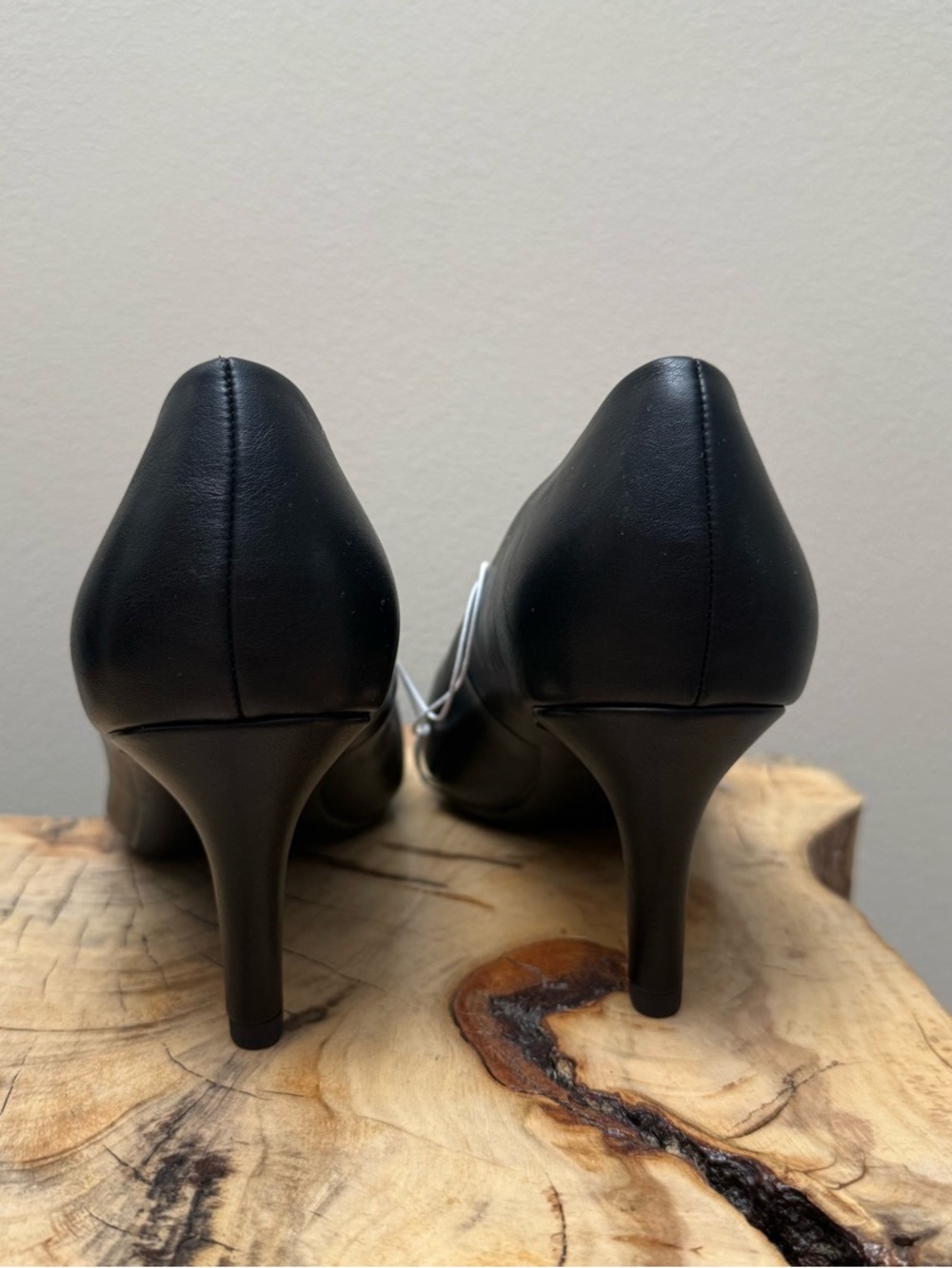 a new day Black Pointed Toe Memory Foam Pumps - Picture 3 of 6